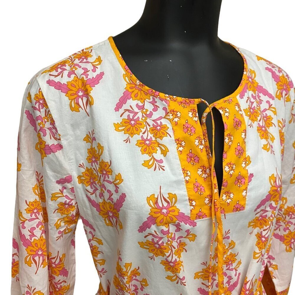 NEW J. Crew Cotton Floral Print Aline Dress Size Small - Picture 2 of 7